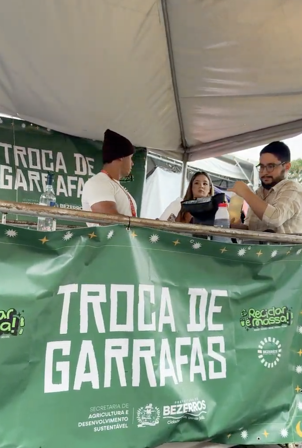 Ponto de apoio em evento